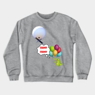 Chomp Chomp Spy Balloon Crewneck Sweatshirt